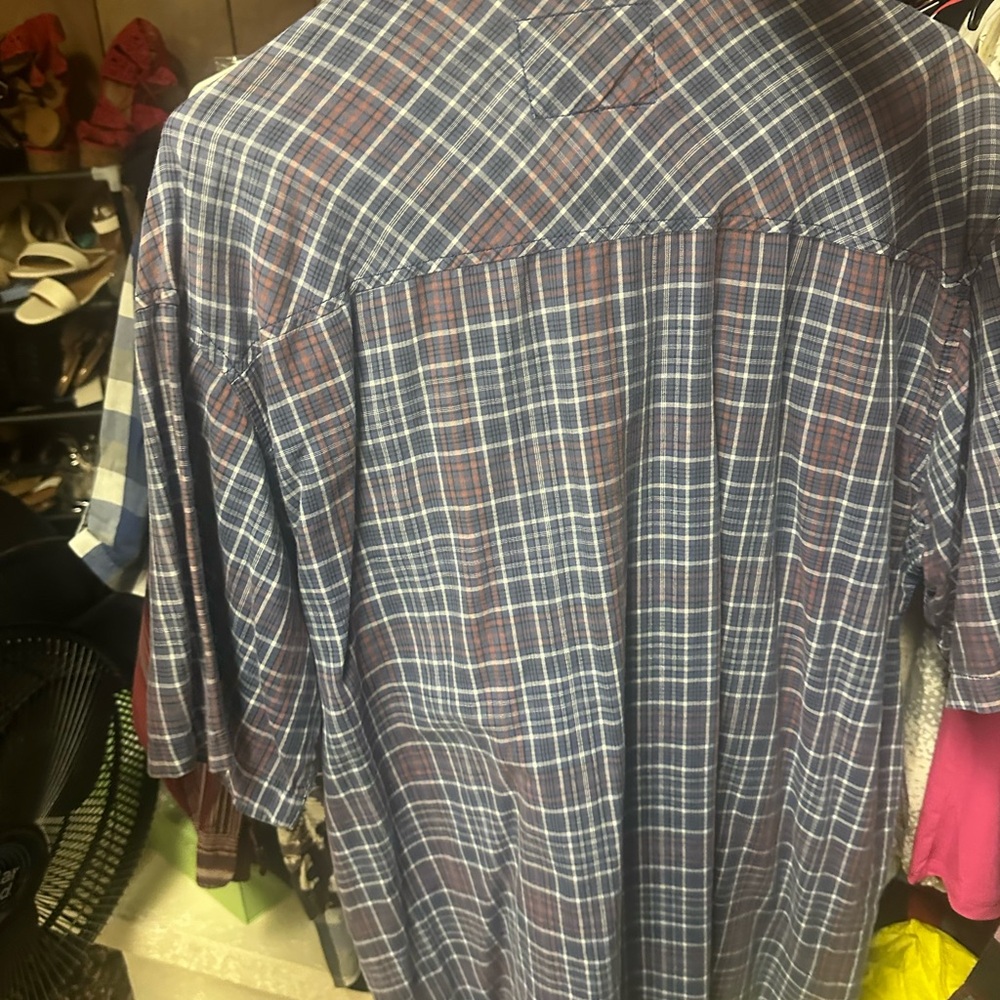 Levi's Blue Casual Button Down Shirt - Picture 4 of 4